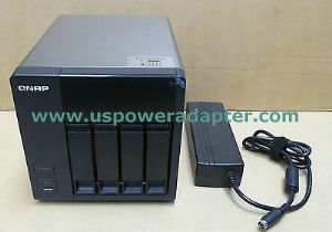 New QNAP Network Attached Storage TS-412 52200-000612-RS 4TB HDD NAS - Power Adapter